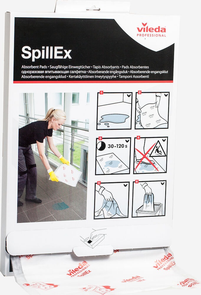 Vileda SpillEx engångsduk absorberand 250 x 350 mm 20 st/fp