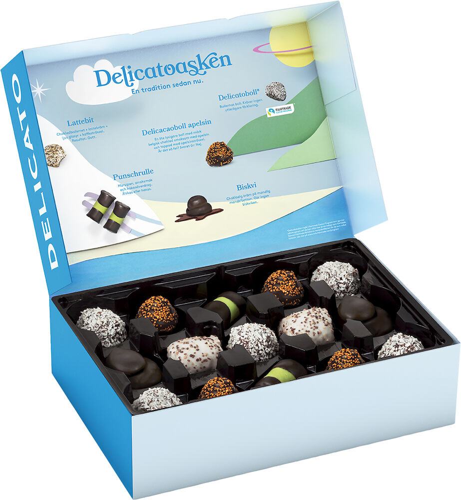 Delikatoasken Mixad 30 st 540 Gram | Office Depot Bondkakor smörbakade utan palmolja 700 Gram Royal | Office Depot