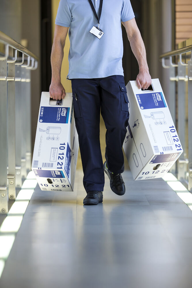 Tork Servett Xpress Snack dispser vit