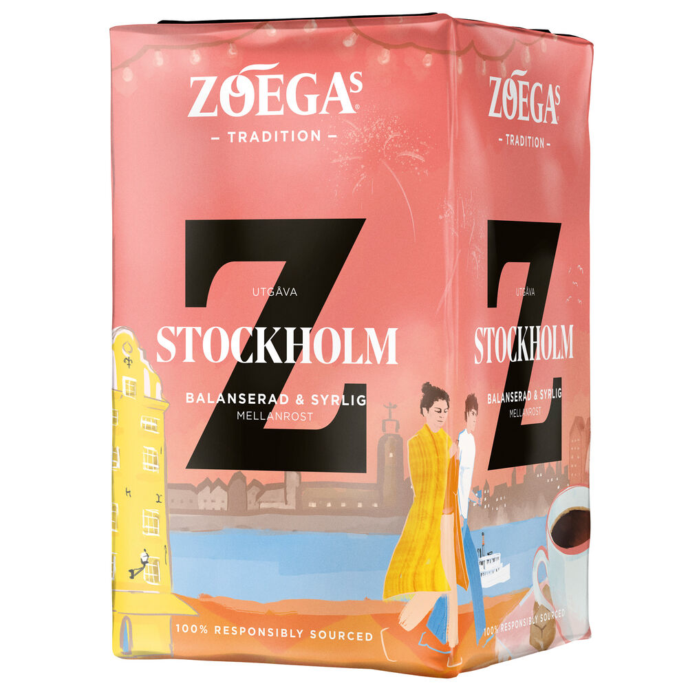 Zoégas Kaffe Stockholm vac 450 g