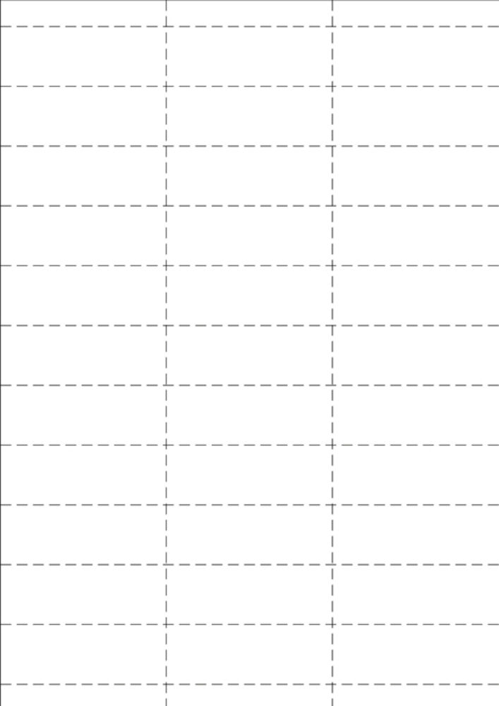 Dataform Hyllkantsetiketter på ark 70x25,4 mm 33 st/ark 500 ark/kt