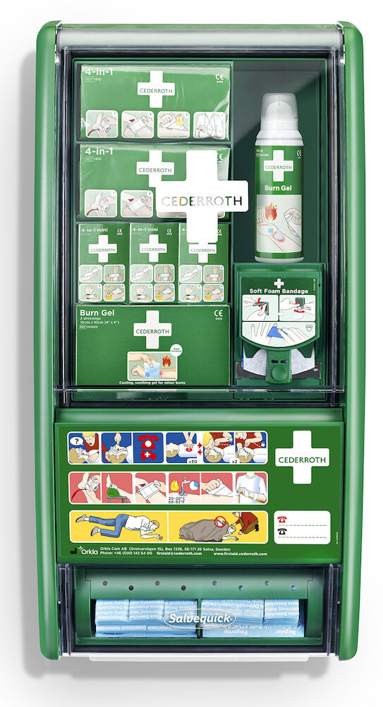 Cederroth Brännskade station First Aid