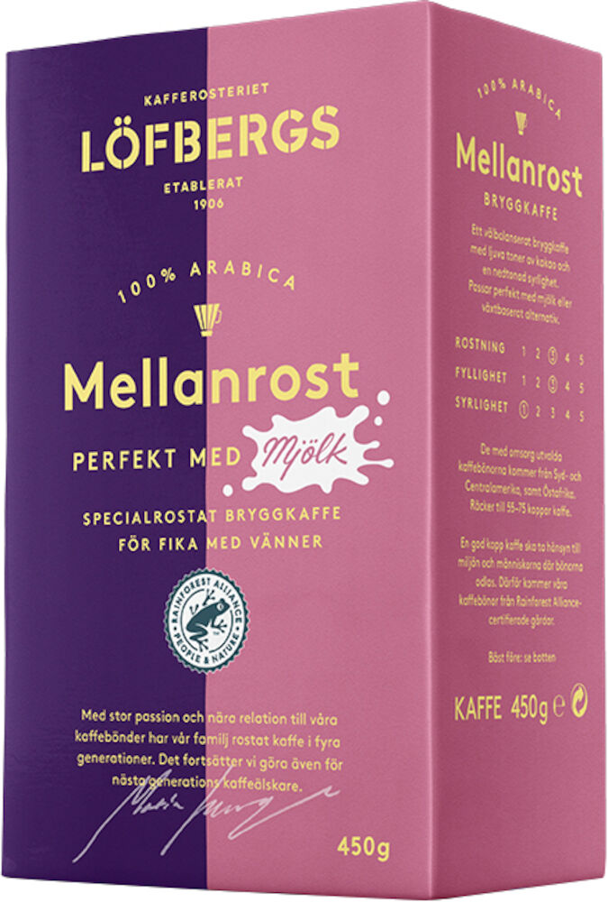 Löfbergs Kaffe Mellanrost 450g