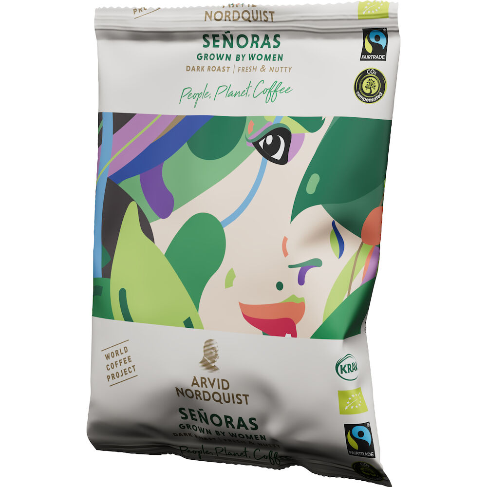 Arvid Nordquist Kaffe Senoras Malet Mörkrost 48x125 g Eko