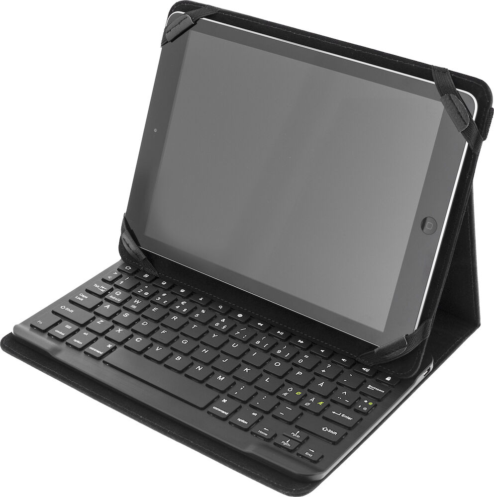FOffice Depotral/tangentbord BT 9-10" Svart
