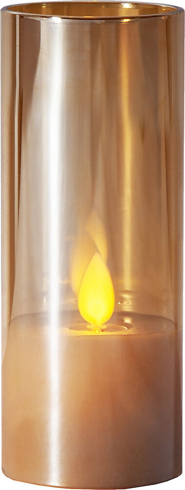 Star Trading Blockljus LED Amber M-Twinkle L