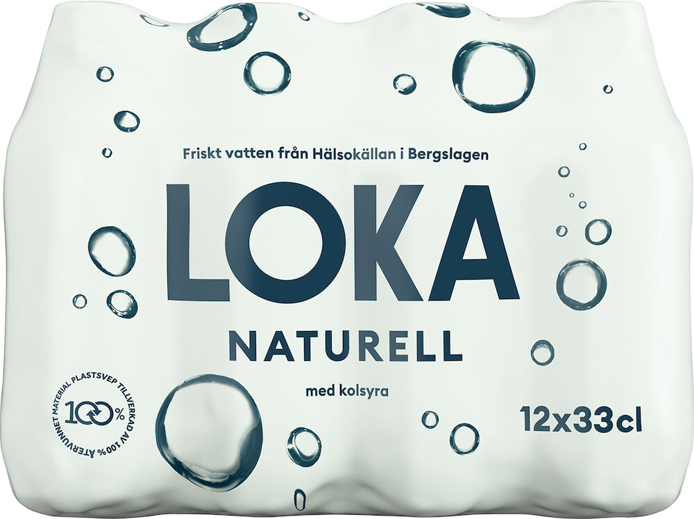 Loka Naturell PET 33 cl 12-pack