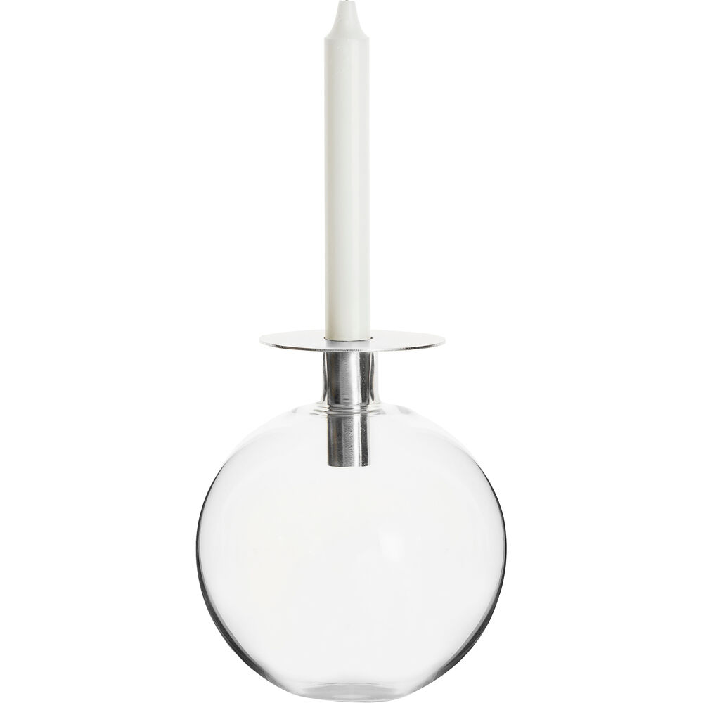 Sagaform Vas/ljusstake Top silver