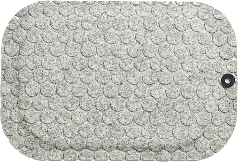 Matting Ståmatta StandUp Circle 770x530 mm White Ash