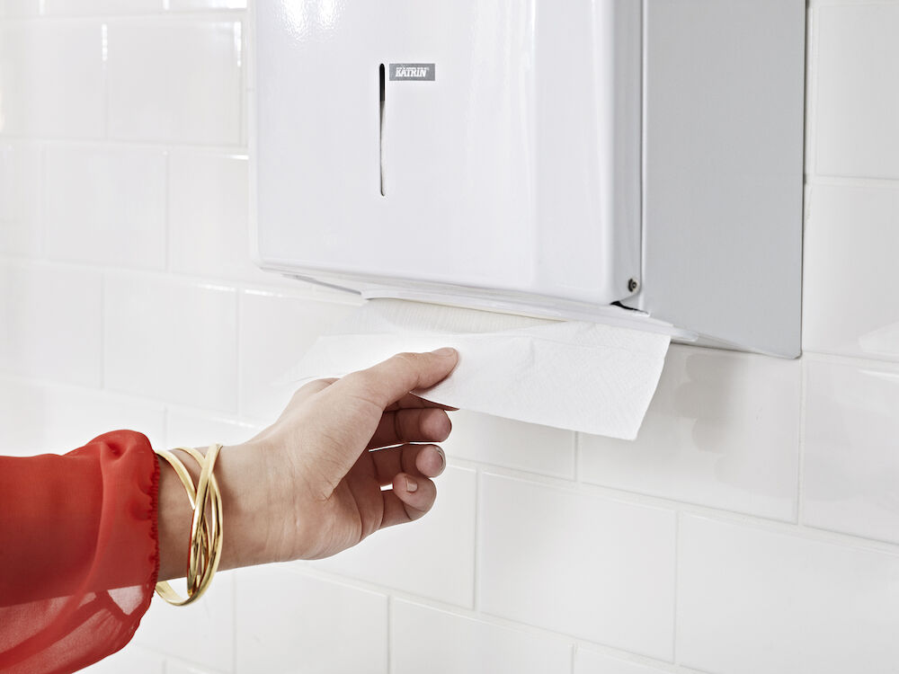 Katrin Dispenser Handduk M metall