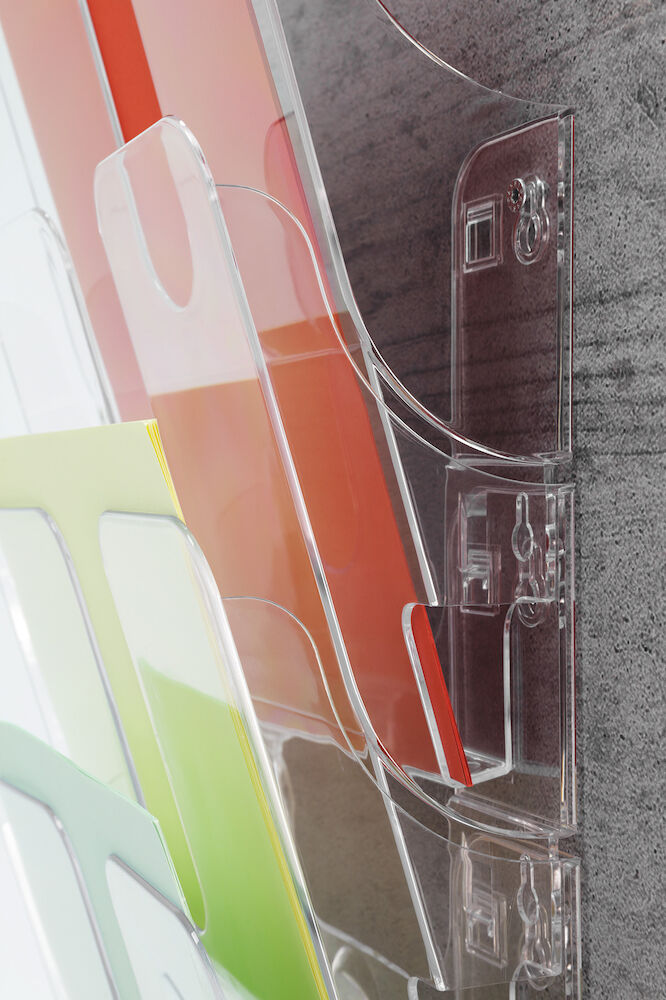 Durable Blankettfack Flexiplus 6 A4 stående transparent