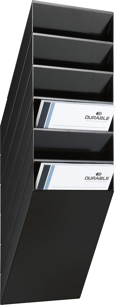 Durable FLEXIBOXX 6 A4 stående svart