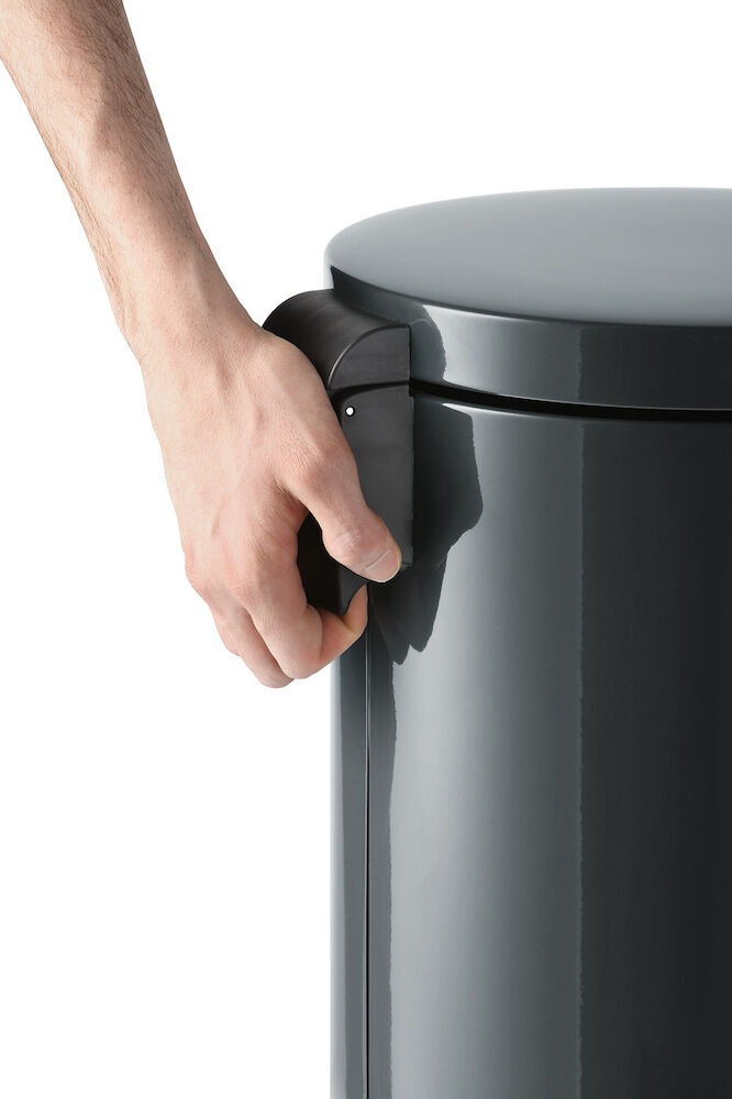 Durable Pedalhink metall 20 liter mörkgrå