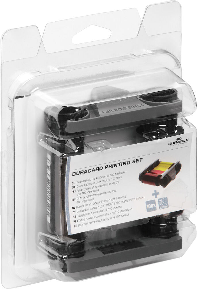 Durable Set Duracard med färgband + 100 kort