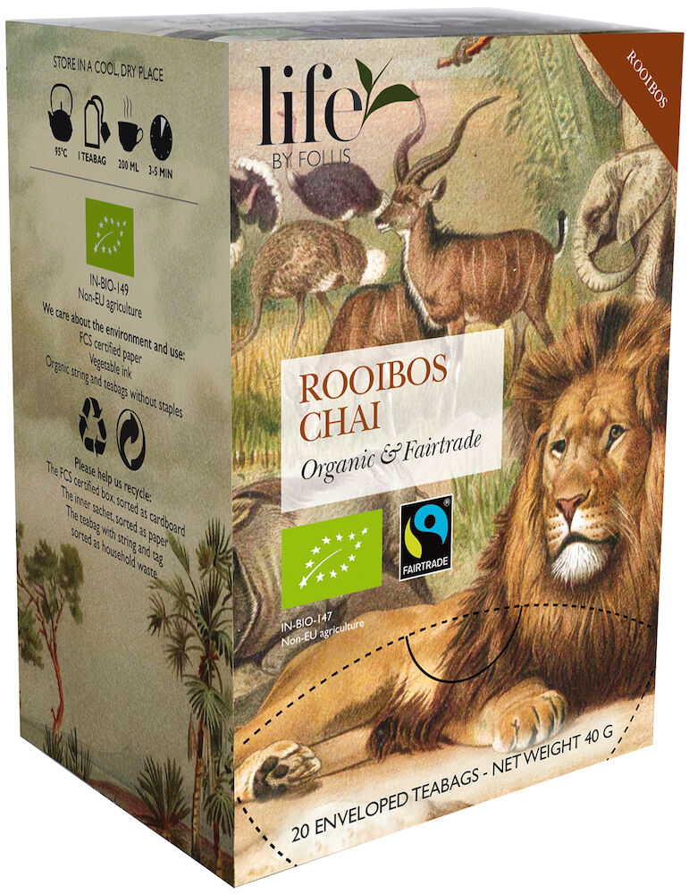 Life by Follis Te Rooibos chai 20 st/fp