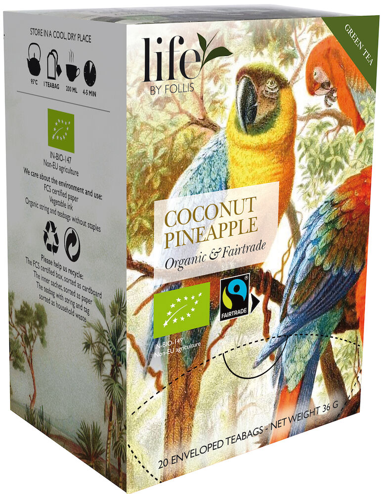 Life by Follis Te Kokos ananas 20 st/fp