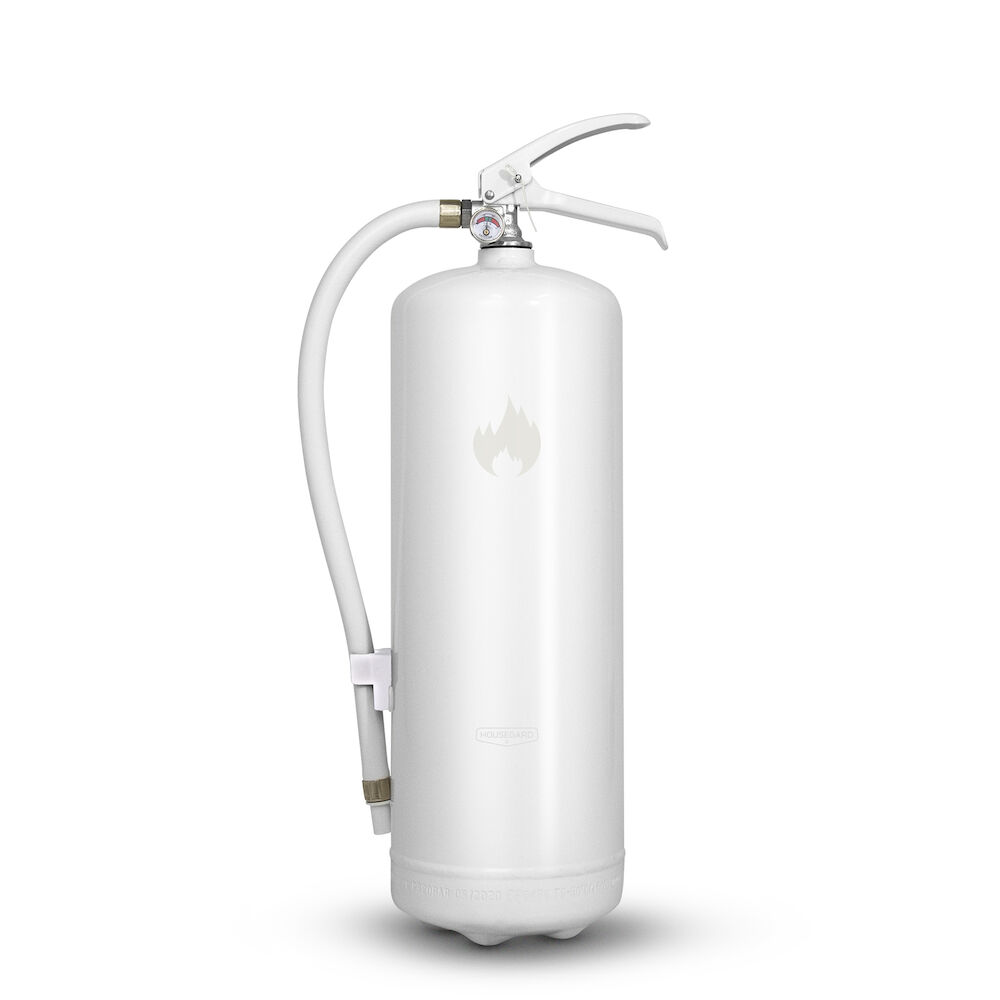 Housegard Pulversläckare 6 Kg Vit
