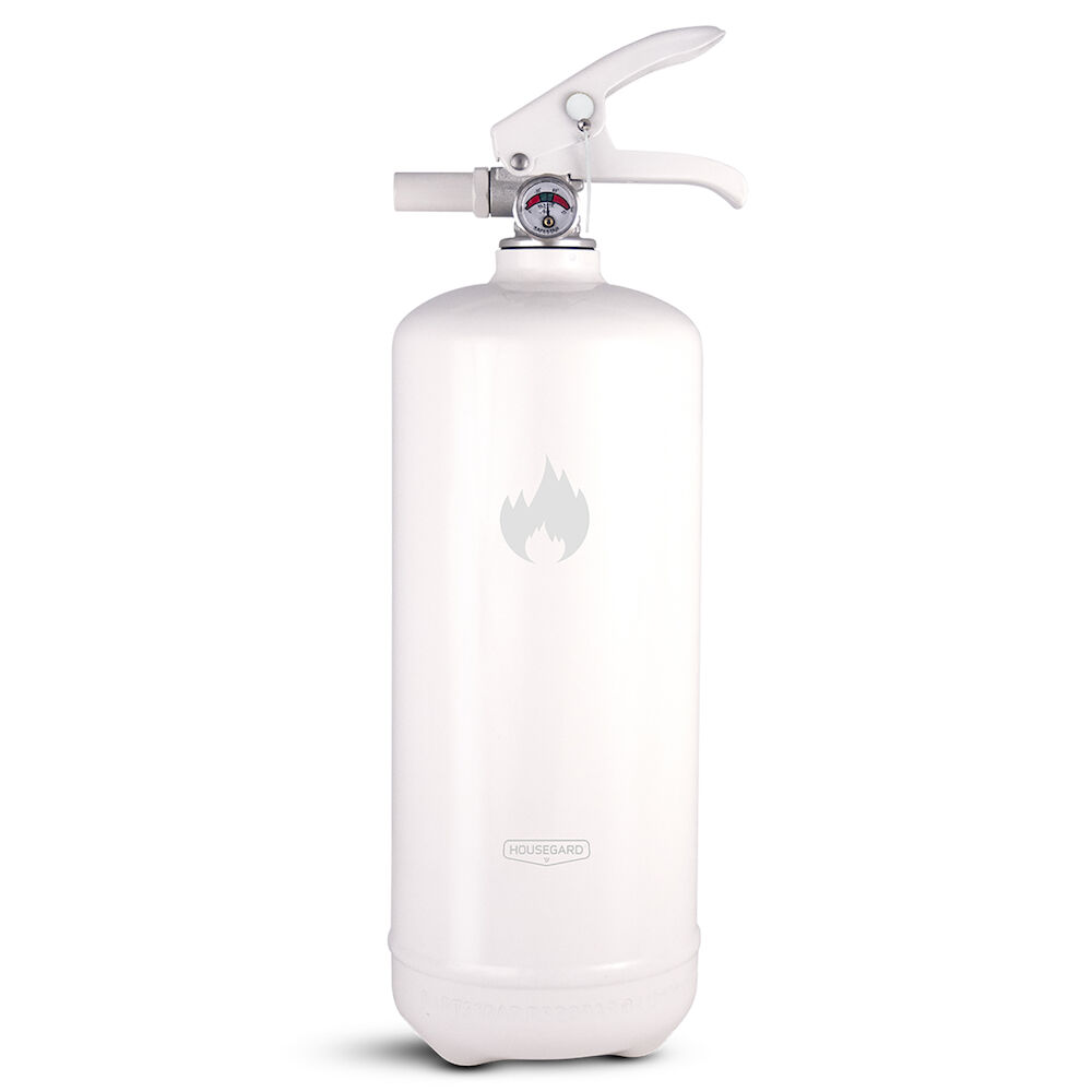 Housegard Pulversläckare 2 Kg Vit