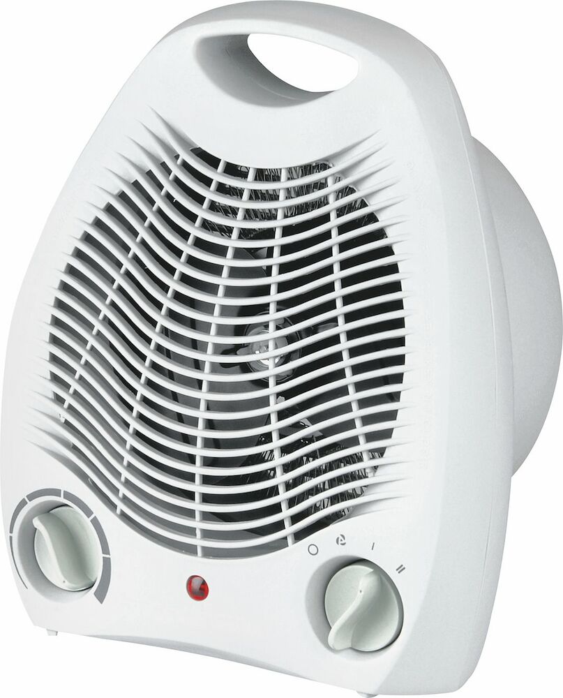 Malmbergs Värmefläkt 1000/2000W Vit