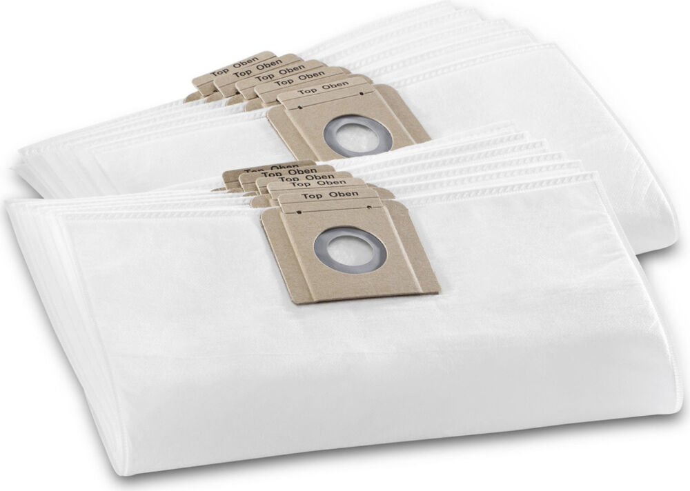 KÄRCHER Fleecefilterpåsar T12/1 T10/1 10-pack