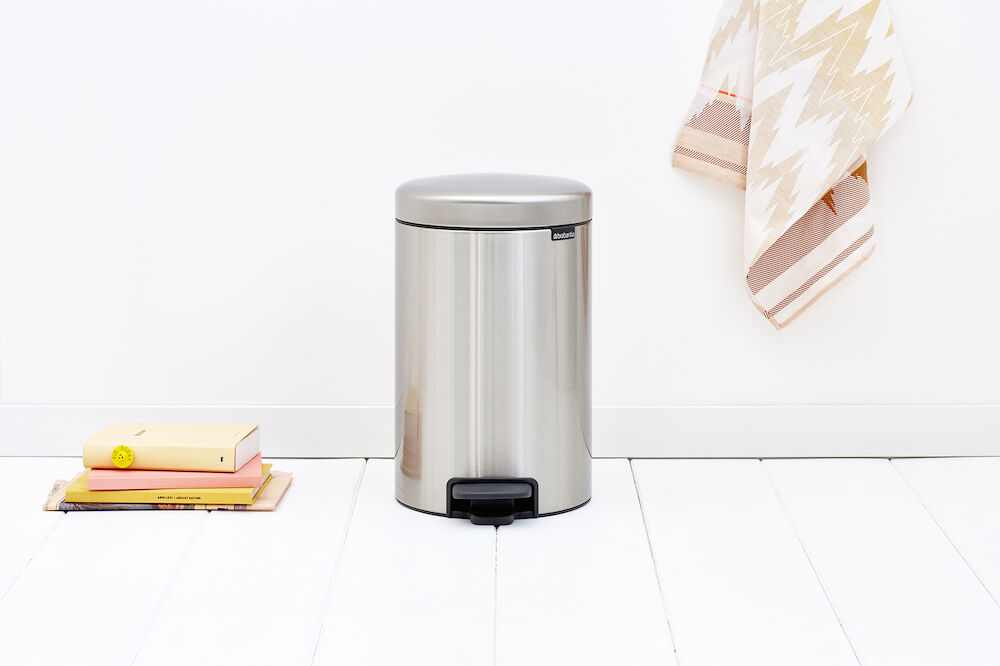 Brabantia Pedalhink NewIcon 12 liter Matt stål