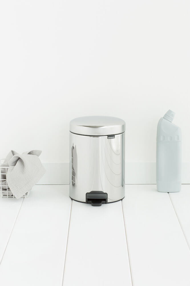 Brabantia Pedalhink NewIcon Borstadstål 5 liter
