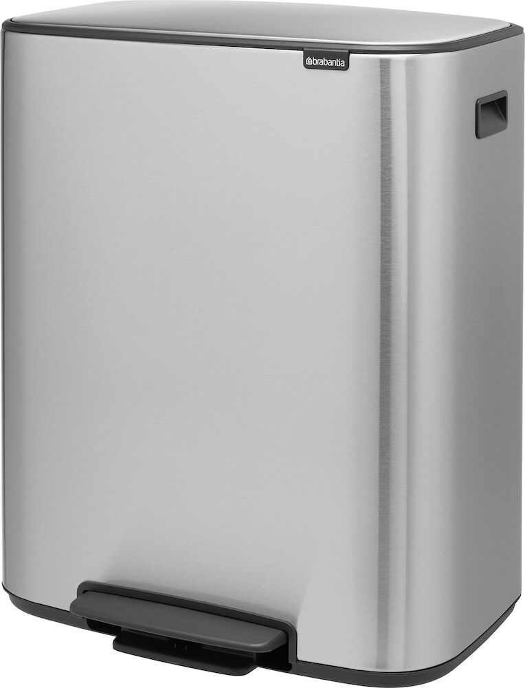 Brabantia Pedalhink Bo Mattstål F.P.P. 2 x 30 liter