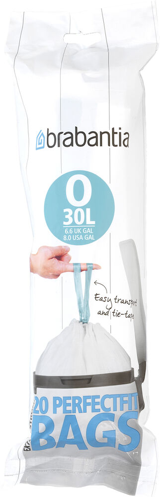 Brabantia Avfallspåse PerfectFit O 30L 20st/fp