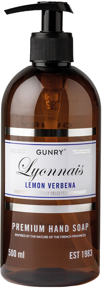Gunry Flytande tvål Premium Lemon & Verbena 500ml