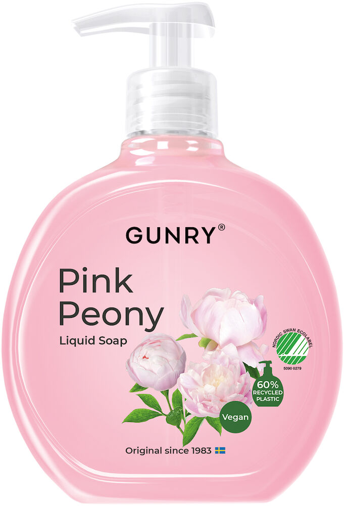 Gunry Flytande tvål GO Pink Peony 400 ml