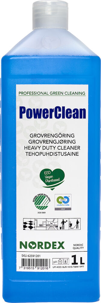 Nordex Gre Grovrengöringsmedel PowerClean 1 liter en
