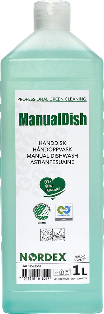 Nordex Gre Handdiskmedel ManualDish 1 liter en