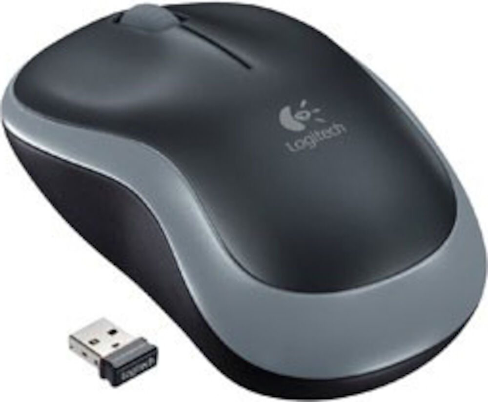 Logitech Mus Wireless Mouse M185 Svart