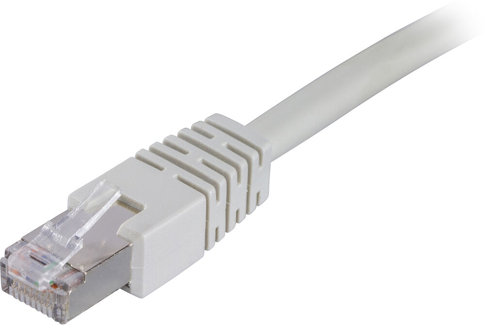 Deltaco Nätverkskabel U/UTP Cat6 patchkabel 3 Meter Grå