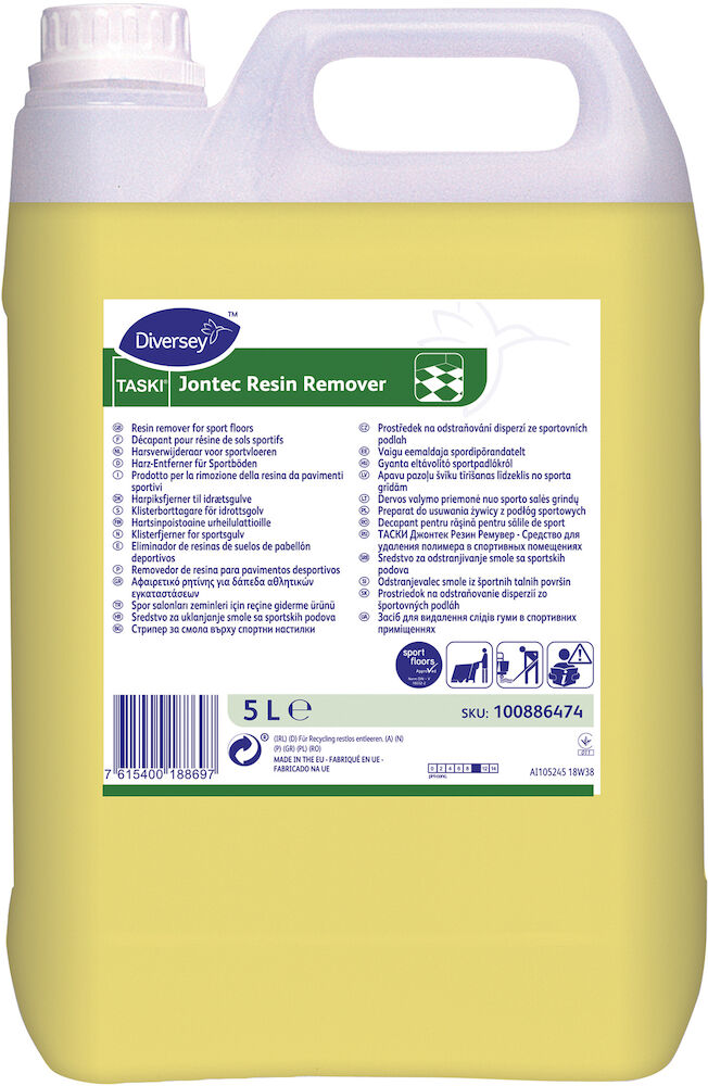 Taski Klisterborttagningsmedel Jontec Resin Remover 5 liter