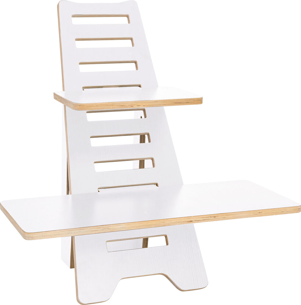 SUN-FLEX Ståbord laptop Easydesk Rise vit