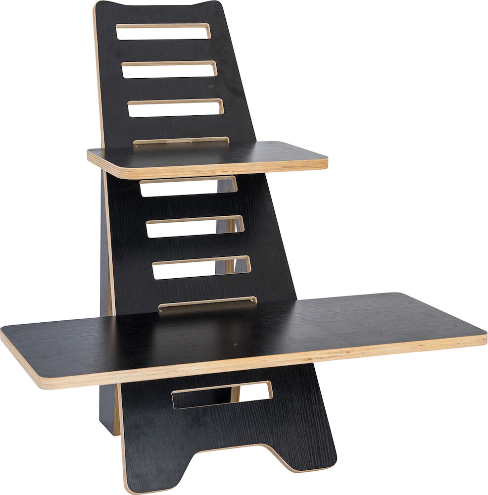 SUN-FLEX Ståbord laptop Easydesk Rise svart