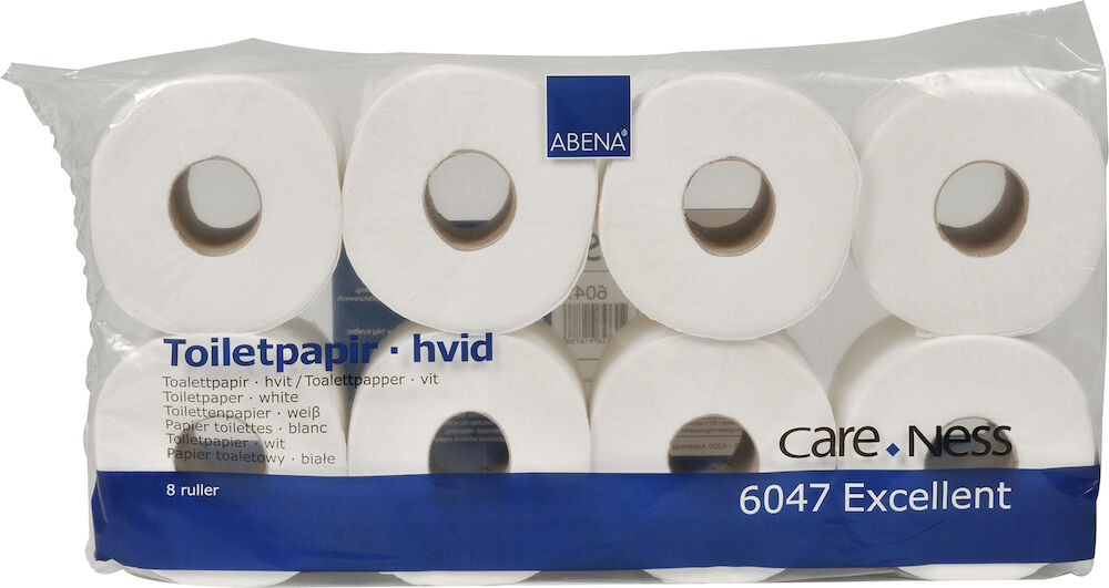 CareNess Toalettpapper 3-lager vit 72 st/fp Abena