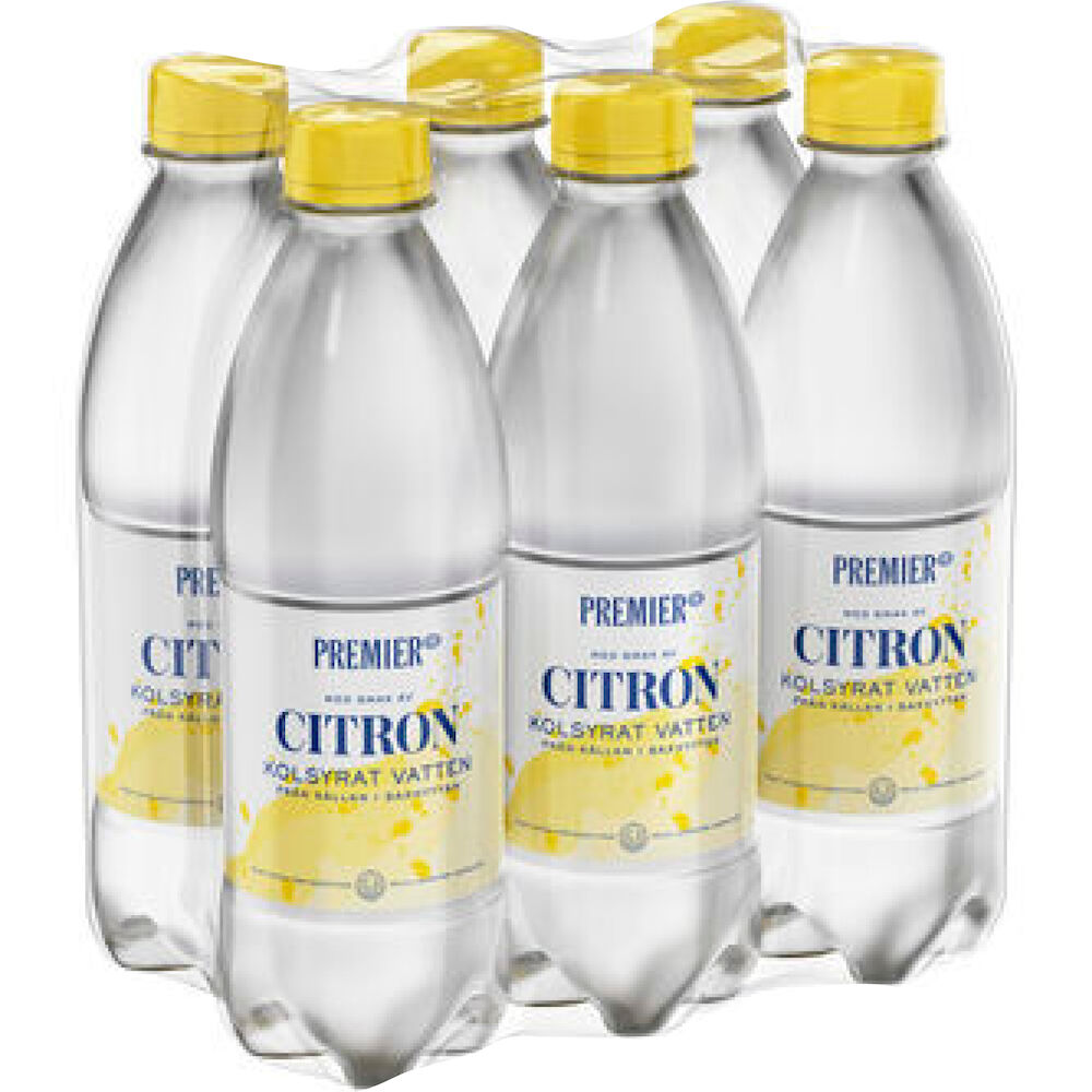Premier Vatten Citron 0,5 liter PET inkl. pant