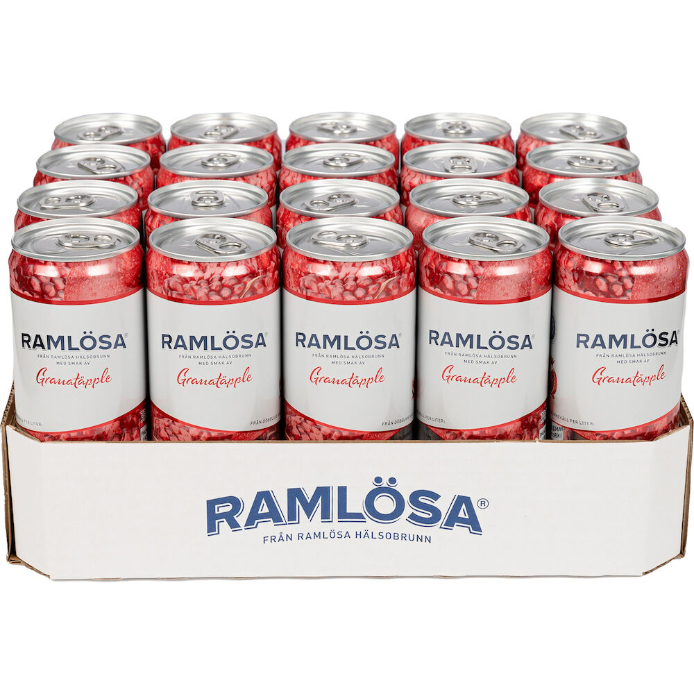 Ramlösa Kolsyrat vatten Granatäpple 33 cl inkl. pant