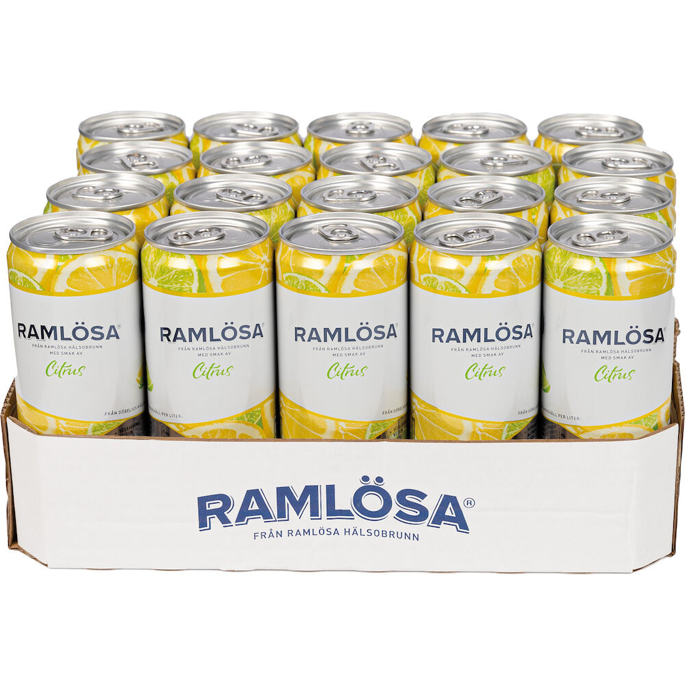 Ramlösa Kolsyrat vatten Citrus 33 cl inkl. pant