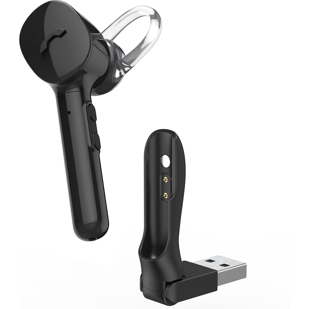Hama Headset BT HF Mono MyVoice 1300 inkl. USB-laddare Svart