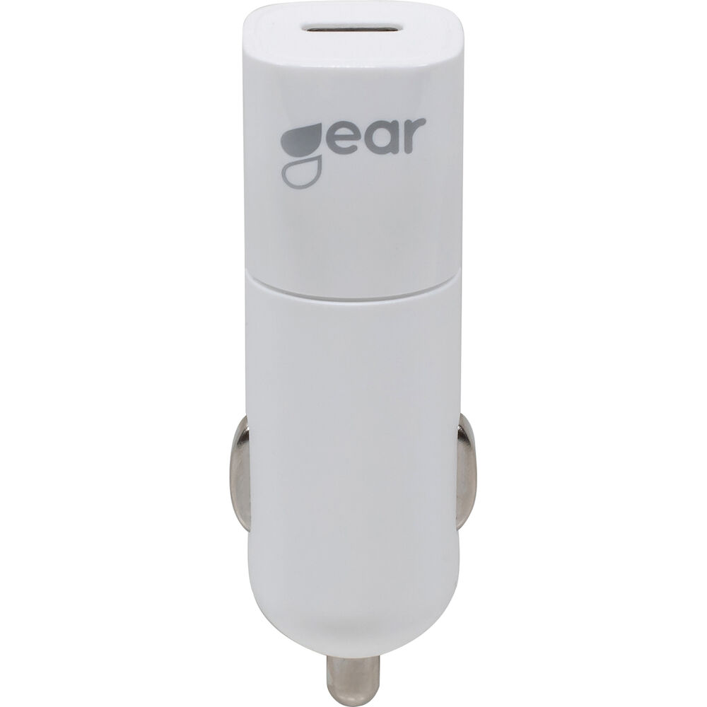 Gear Laddare 12V 1xUSB-C PD 20W Vit