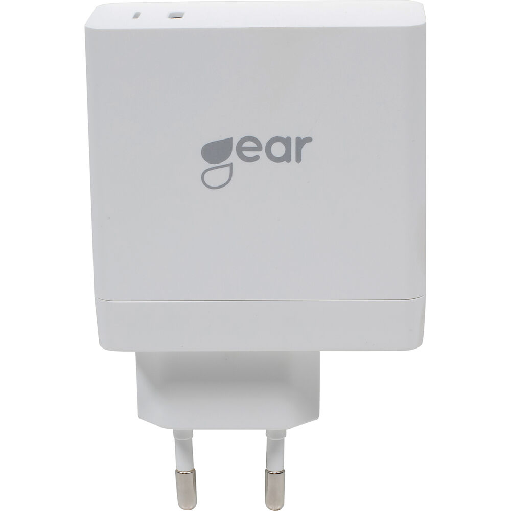 Gear Laddare 220V 1xUSB-C PD 45W Vit