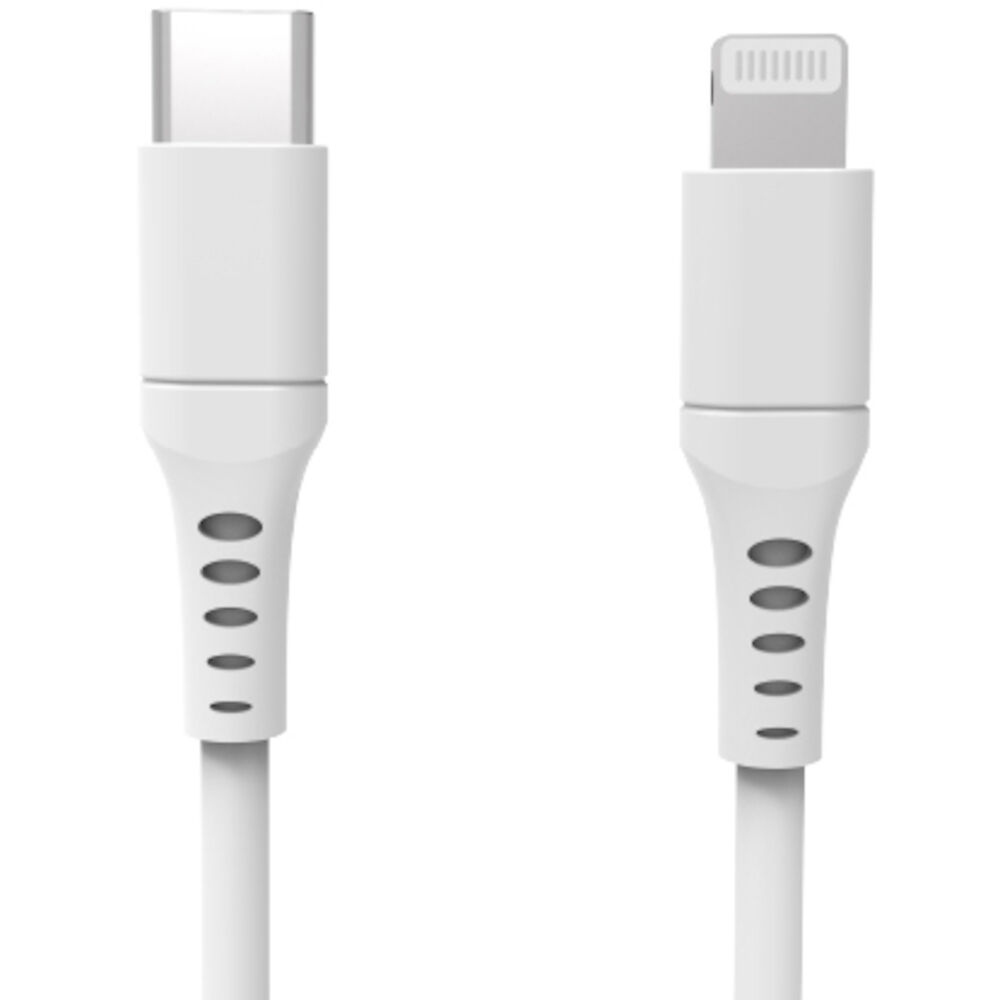 Gear Laddkabel USB-C till Lightning 3 meter Vit MFI C94