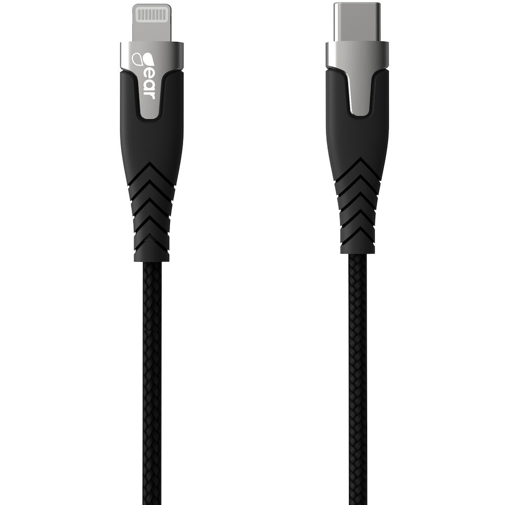 Gear Laddkabel PRO USB-C till Lightning C94 Svart