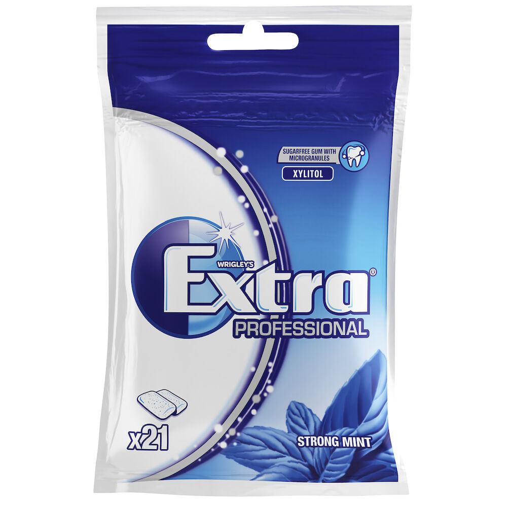 Extra Tuggummi Professional Strong Mint 21 st