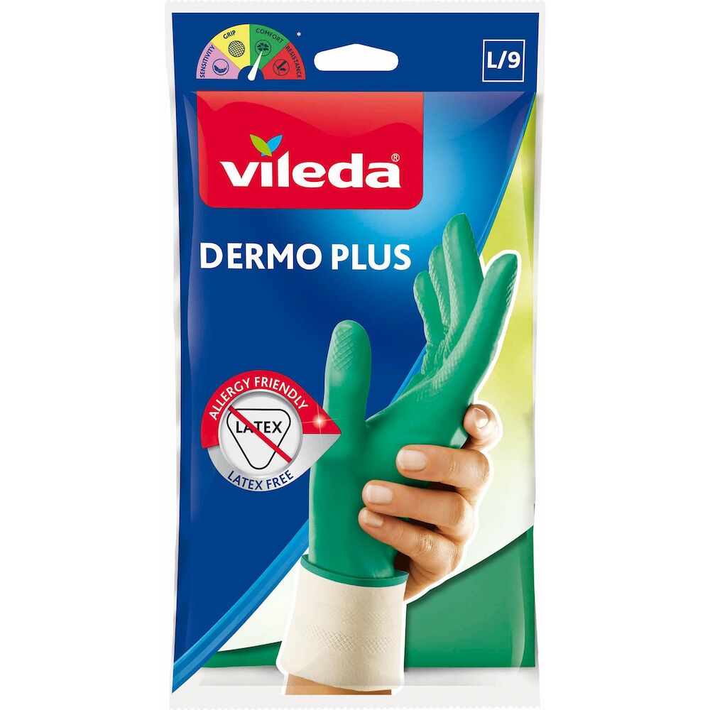 Vileda Handske Nitril Dermoplus L par
