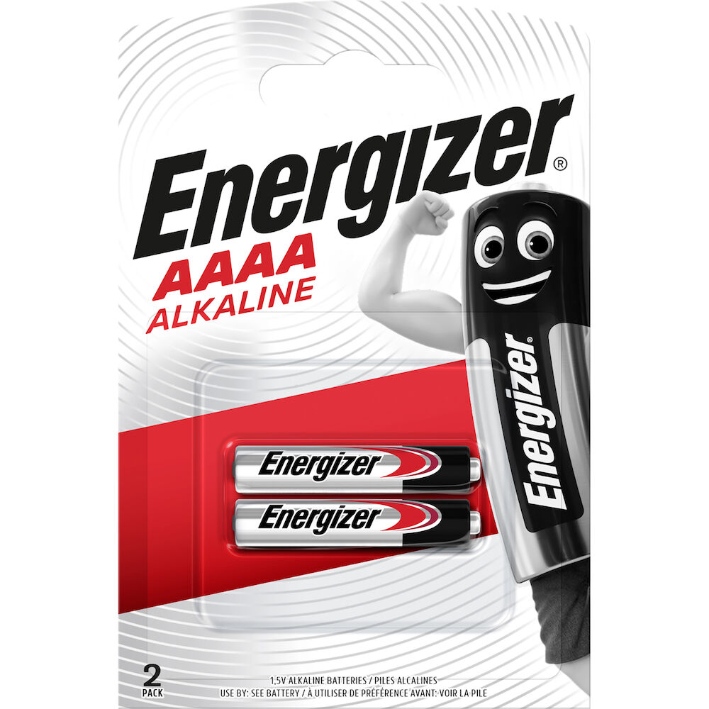 Energizer Batteri Alkaliskt AAAA/LR61 2-pack
