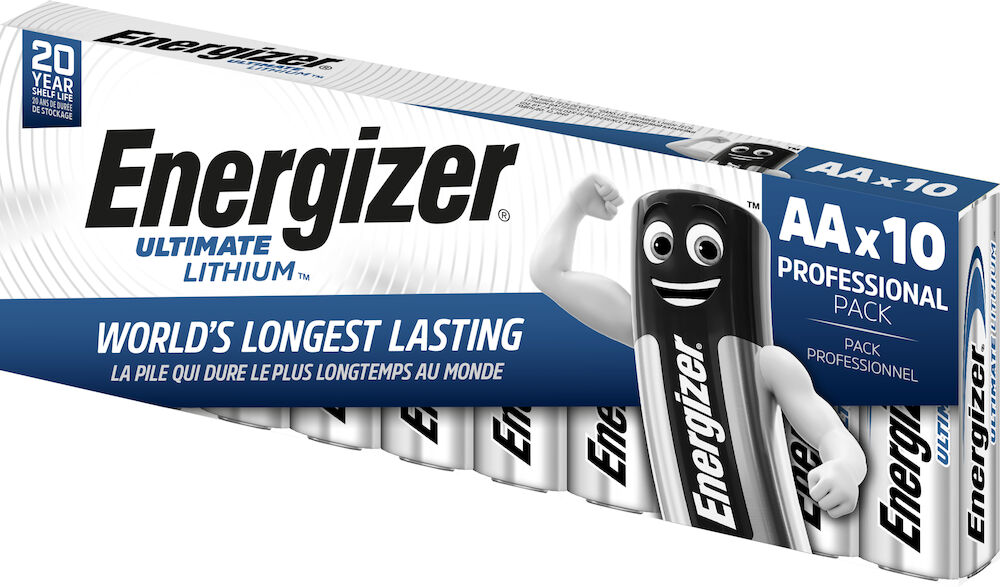 Energizer Batteri Lithium AA 10-pack